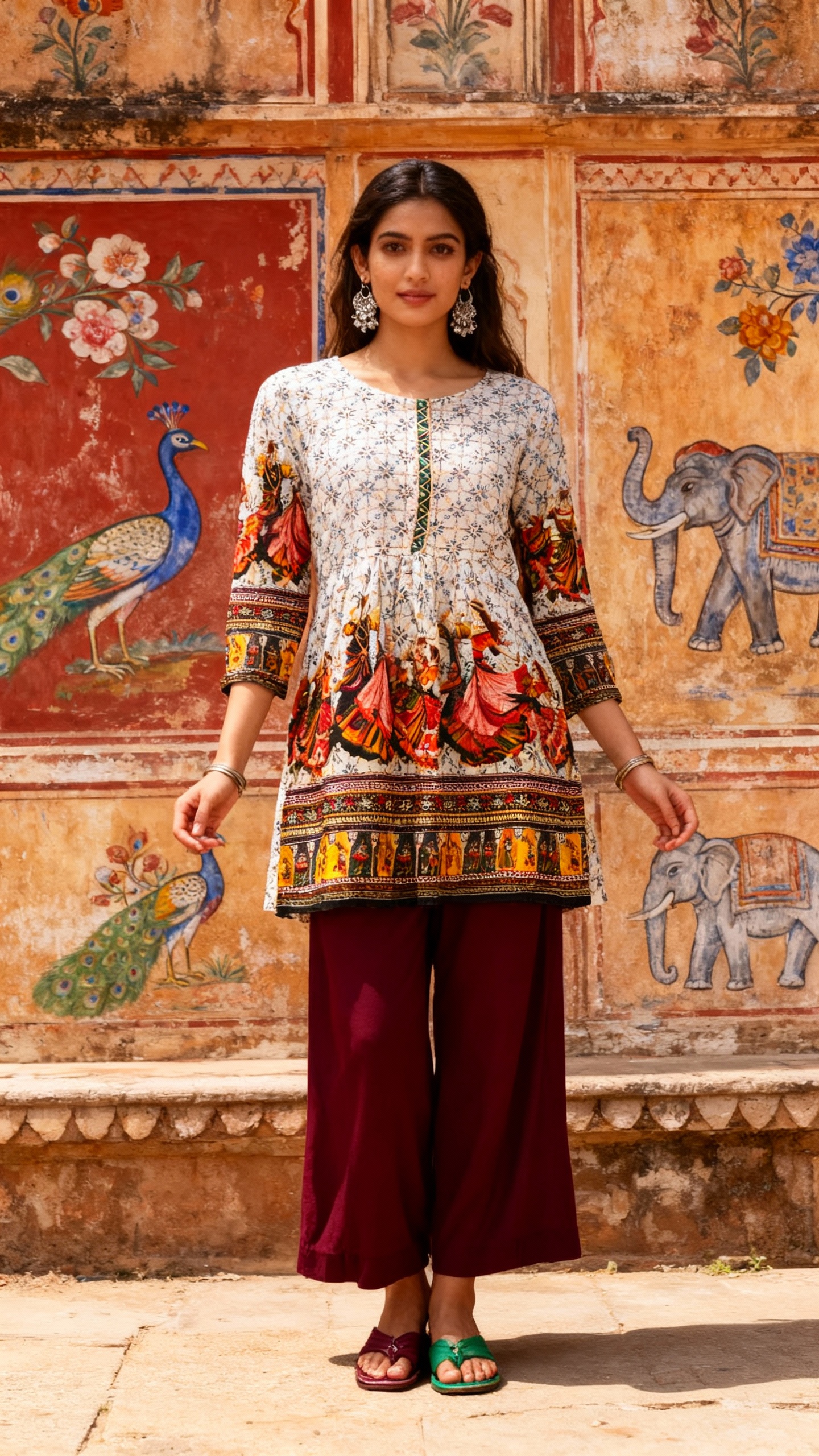 Exact garment replicated on model — sample 3